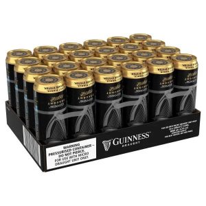 24 PK Guinness MicroDraught Stout Beer Cans